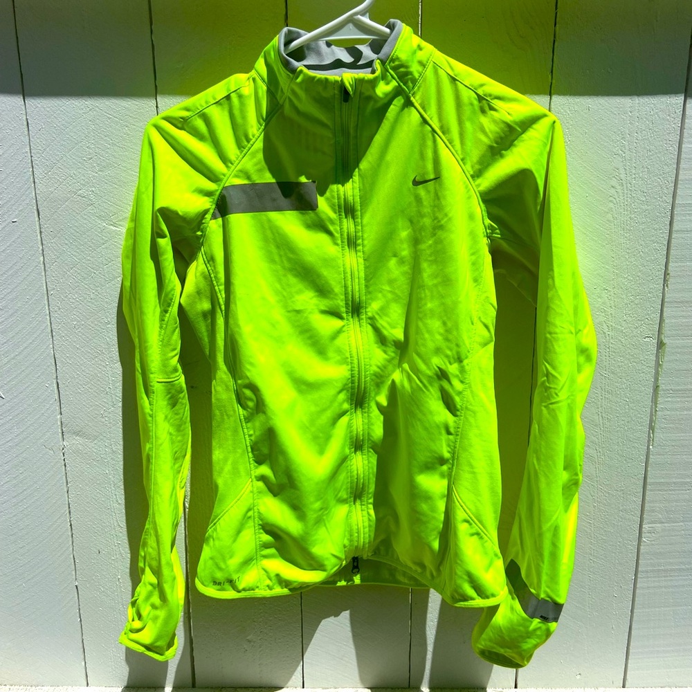 Nike Women's Neon Green Ski Jacket